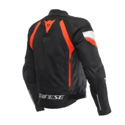 Giacca Moto Dainese Avro 5 Tex Jacket Black/red-fluo/white