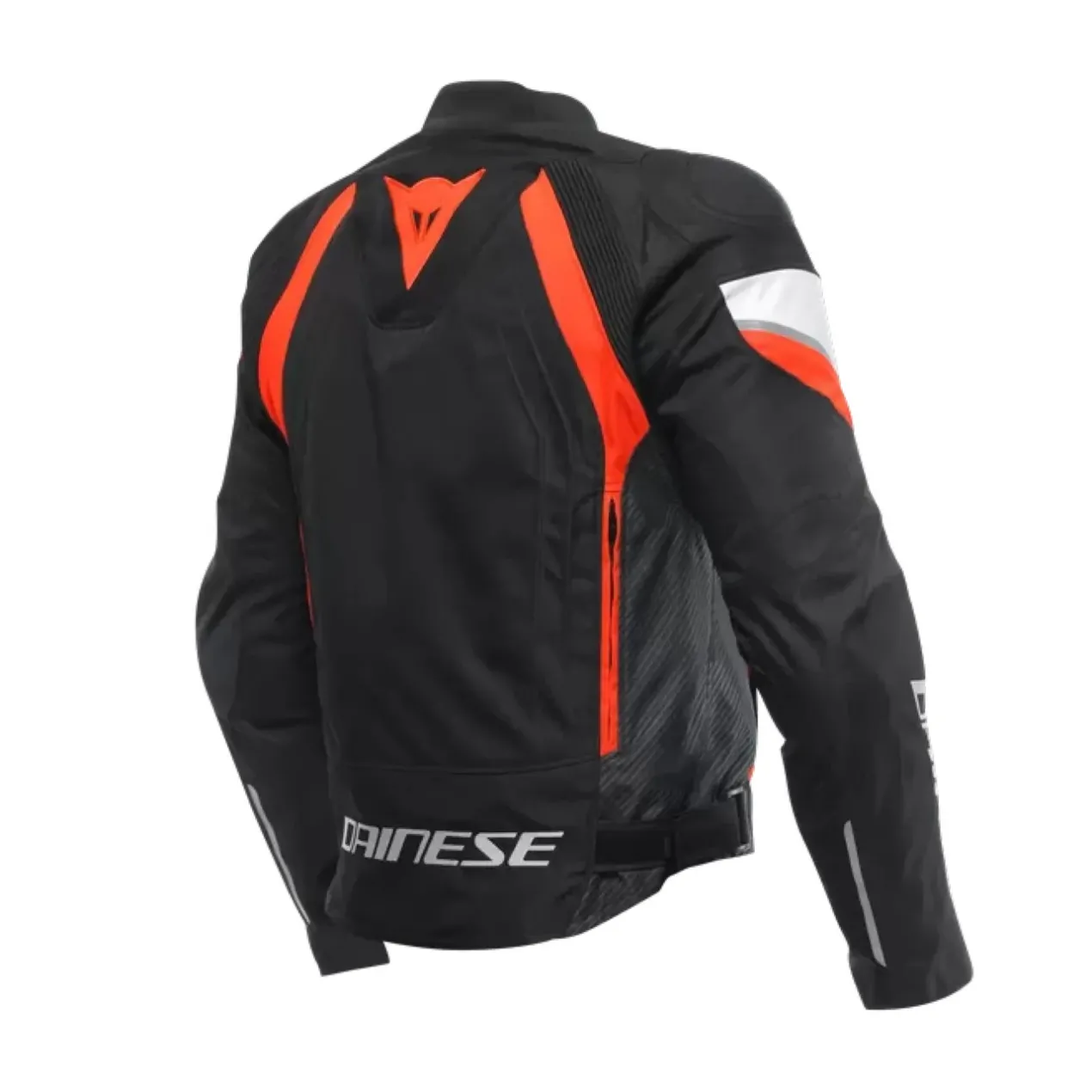 Giacca Moto Dainese Avro 5 Tex Jacket Black/red-fluo/white