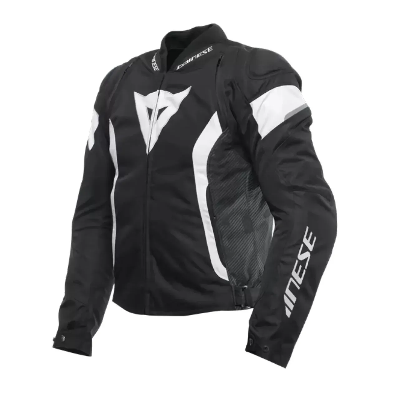 Giacca Moto Dainese Avro 5 Tex Jacket Black/white/black