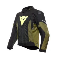 Giacca Moto Dainese Super Sprint D-dry Black Green Fluo Yel