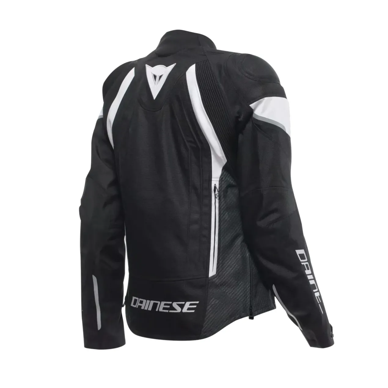 Giacca Moto In Tessuto Donna Dainese Avro 5 Tex Black/white/black