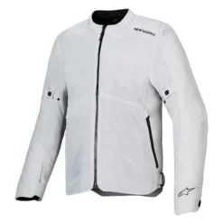 Giacca Moto Traforata Alpinestars C-1 Air Silver