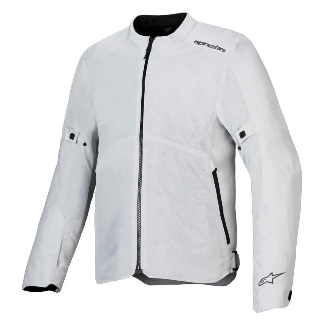 Giacca Moto Traforata Alpinestars C-1 Air Silver