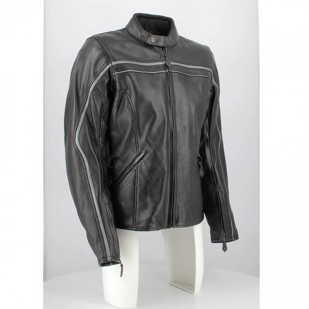 Giacca Pelle Donna Jofama Mod. Vis A Vis Nero