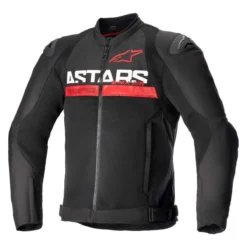 Giacca Racing Traforata Alpinestars Smx Air Black Bright Red