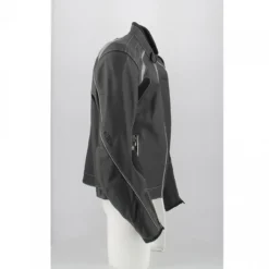 Giacca Tecnica In Pelle Jofama Chinook Nero Fant