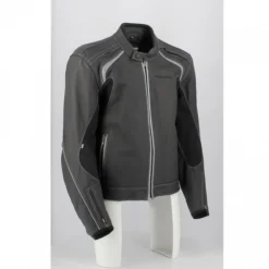 Giacca Tecnica In Pelle Jofama Chinook Nero Fant