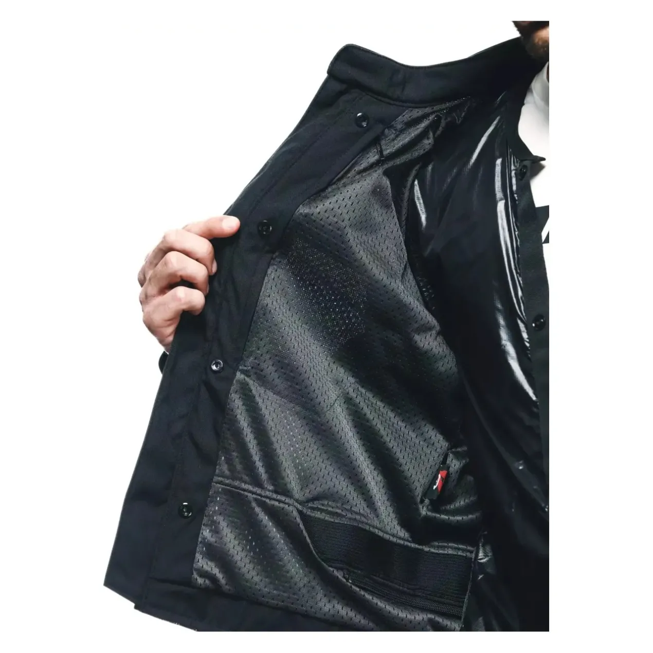 Giacca Traforata Dainese Air Frame 3 Tex 2026 Black/black/black