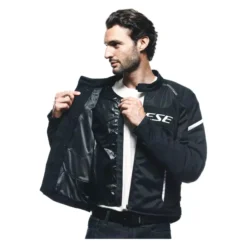Giacca Traforata Dainese Air Frame 3 Tex 2026 Black/black/white