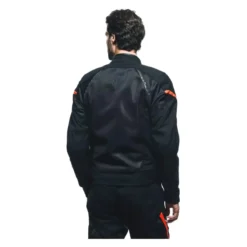 Giacca Traforata Dainese Air Frame 3 Tex 2026 Black/black/red-fluo