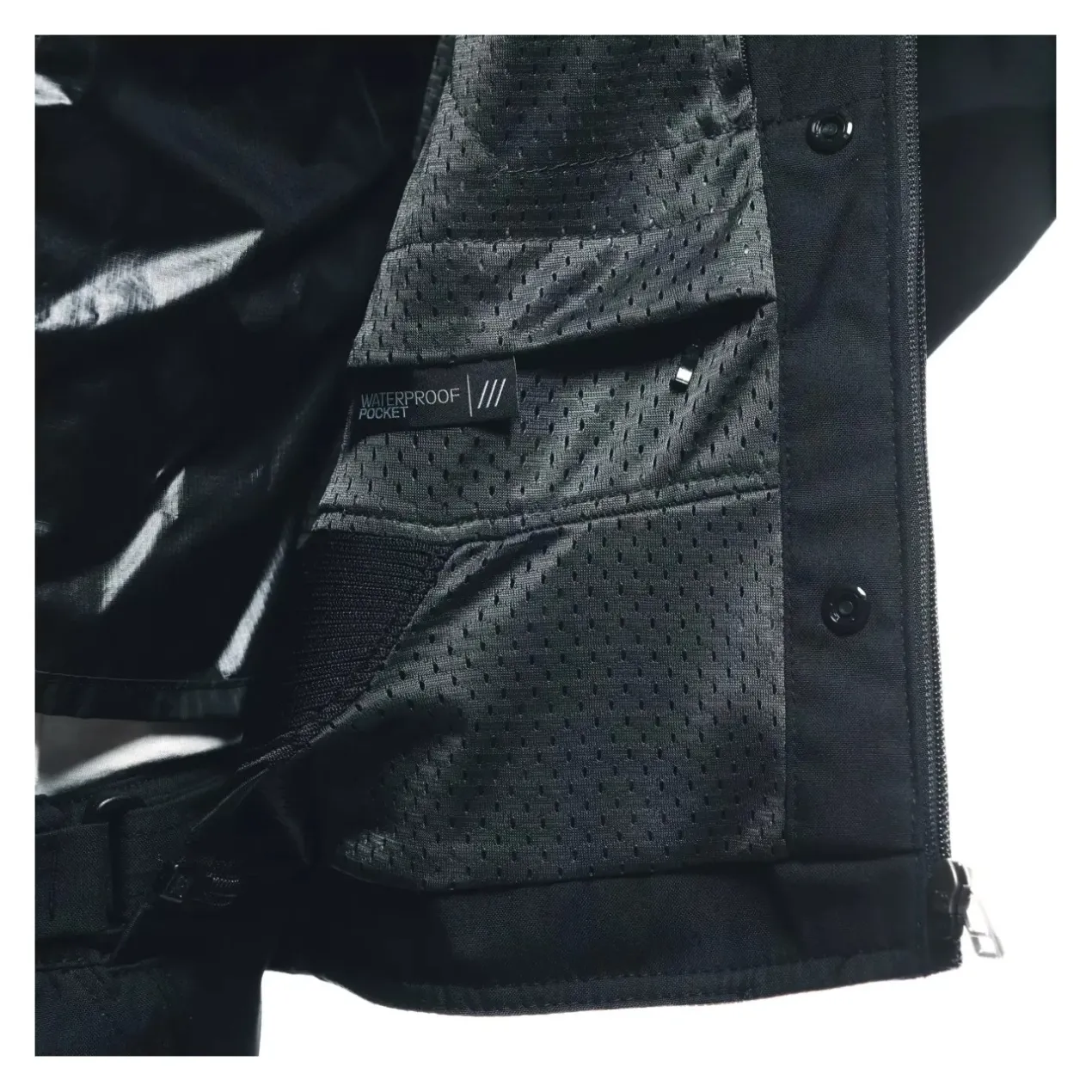 Giacca Traforata Dainese Air Frame 3 Tex 2026 Black/black/red-fluo