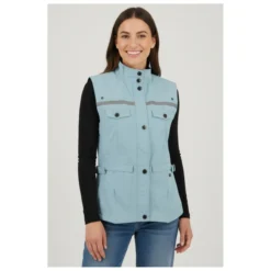 Gilet Donna Estivo Sfiancato Ixs Dalia Celeste