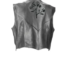 Gilet In Pelle Donna Held Lea Nero