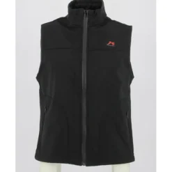 Gilet In Tessuto Softshell Jollisport Arco Nero