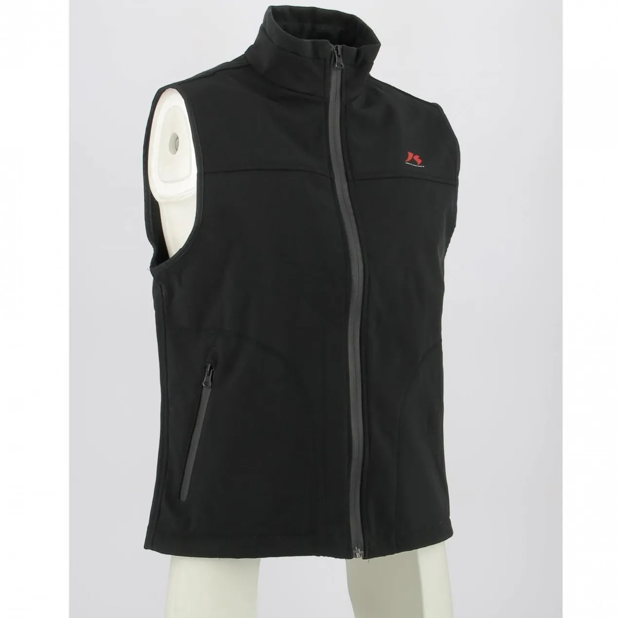 Gilet In Tessuto Softshell Jollisport Arco Nero