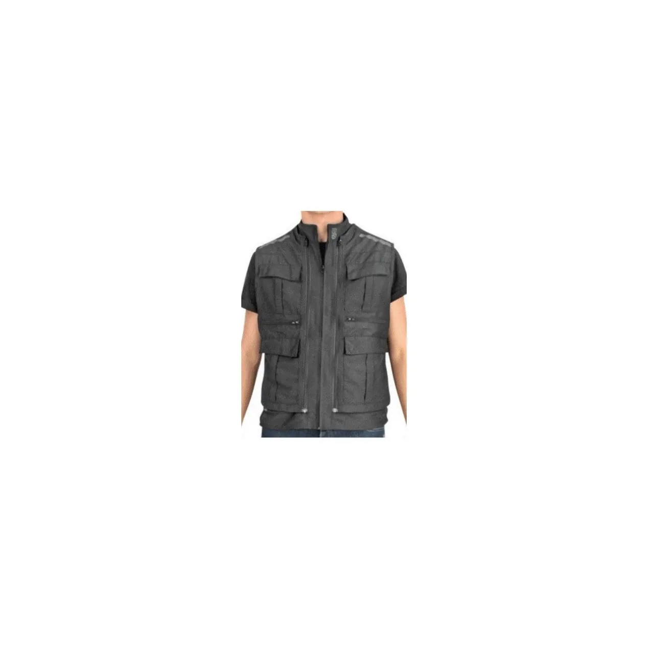 Gilet Multitasche Oj Transformer Nero