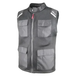 Gilet Multitasche Traforato Oj Gilet Penta. Nero