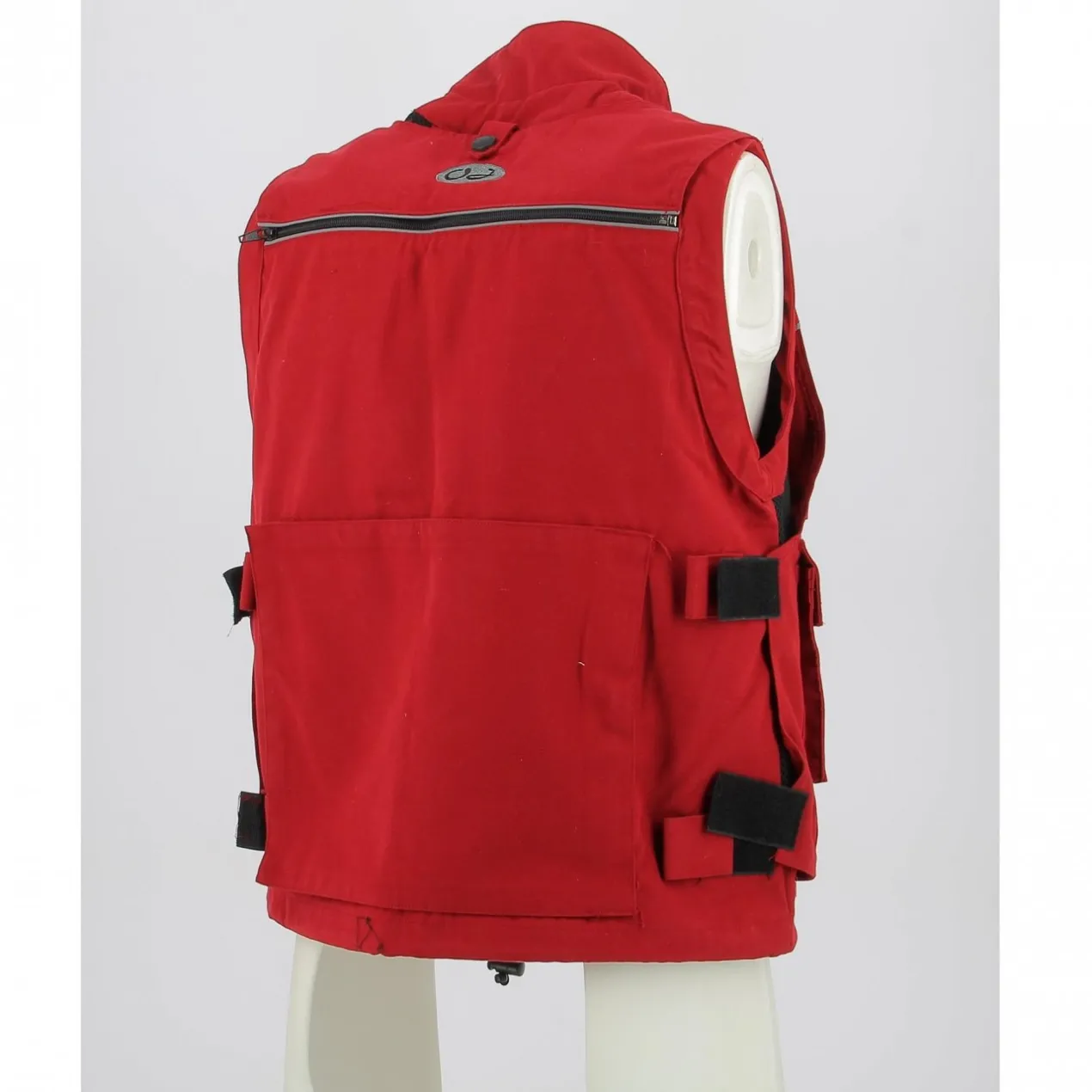 Gilet Oj Transformer 2 In 1 Traforato Multitasche Rosso