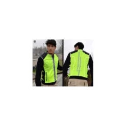 Gilet Traforato Alta Visibilita' Jollisport Spot Giallo Fluo Nero