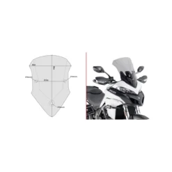 Givi Cupolino Spec. Fume' Ducati Cod. D7406s