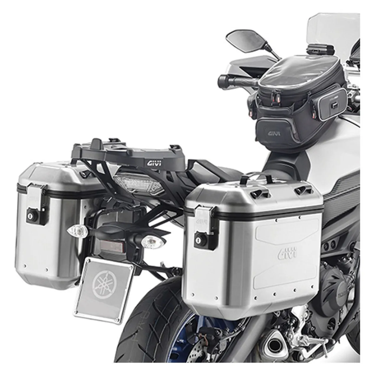 Givi Dlmk36apack2 Coppia Di Valigie Laterale Trekker Dolomiti Alluminio