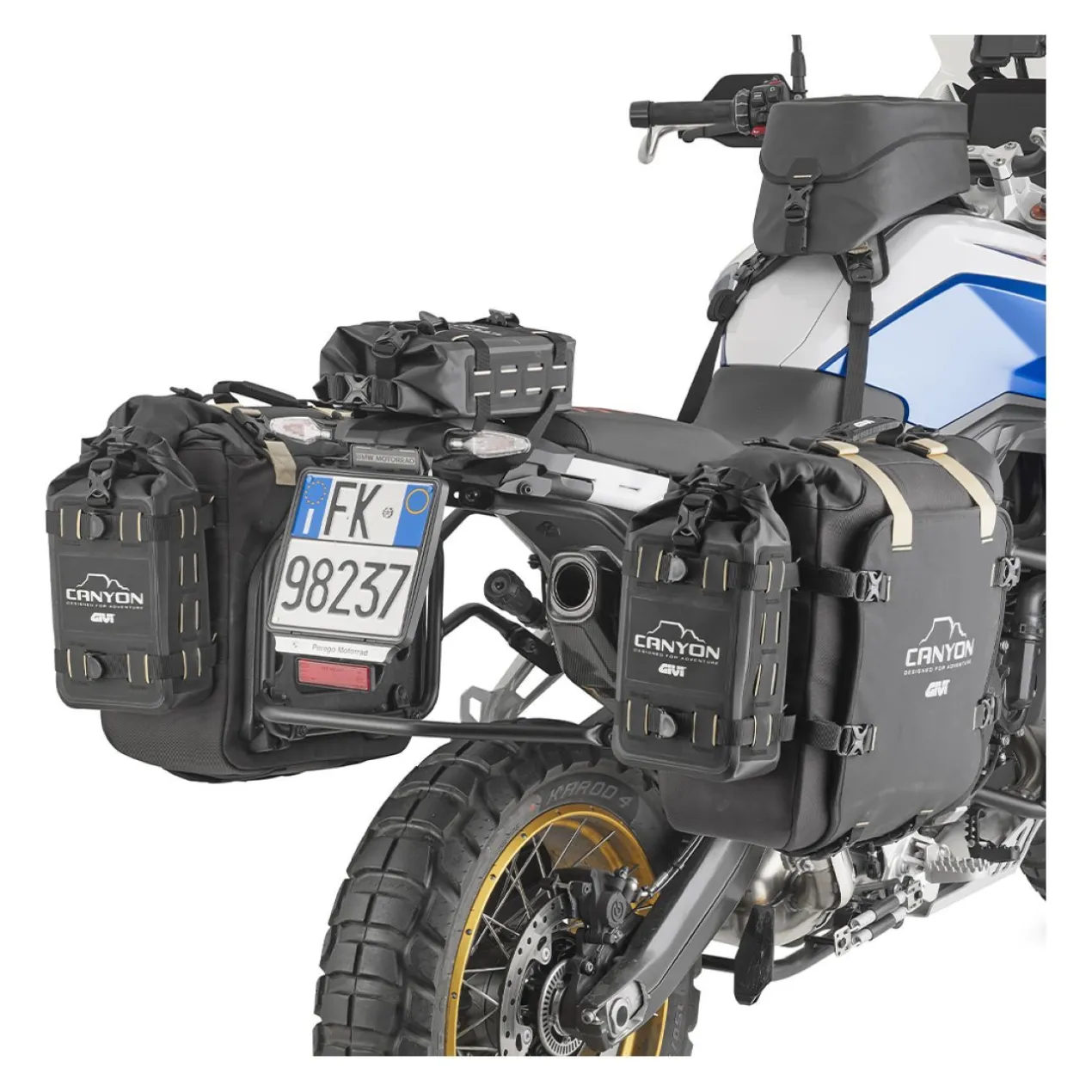 Givi Grt730 Borsa Cargo, Paramotore E Sella 4 Lt
