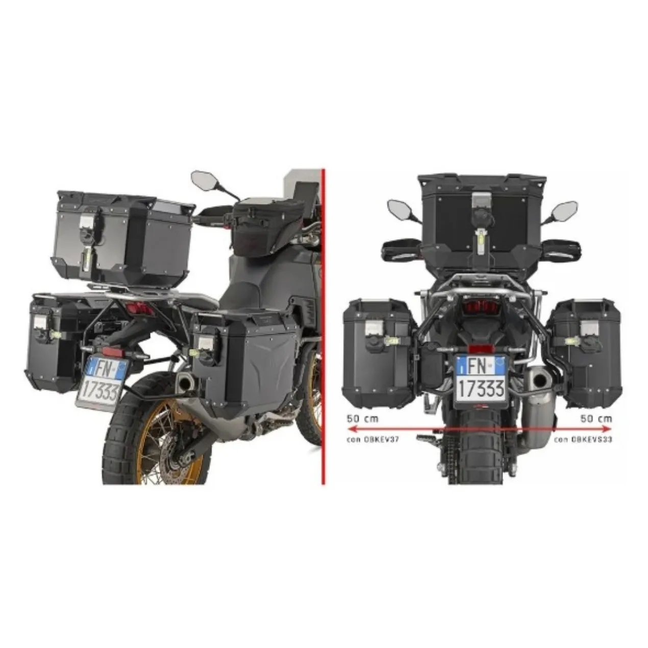 Givi Plos9651cam Portav. Lat. Scant. Kove 800x Pro (2024)