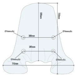 Givi Spoiler Honda Sh 125i - 150i 12-19