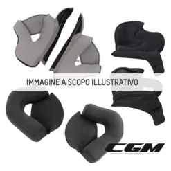 Guanciali Cgm Per Casco 107a/g/s/x Tg. 2xl