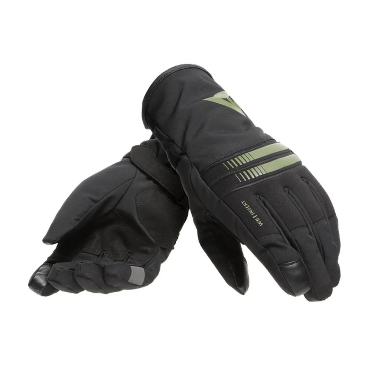 Guanti D-dry Dainese Plaza 3 Lady Black/bronze-green