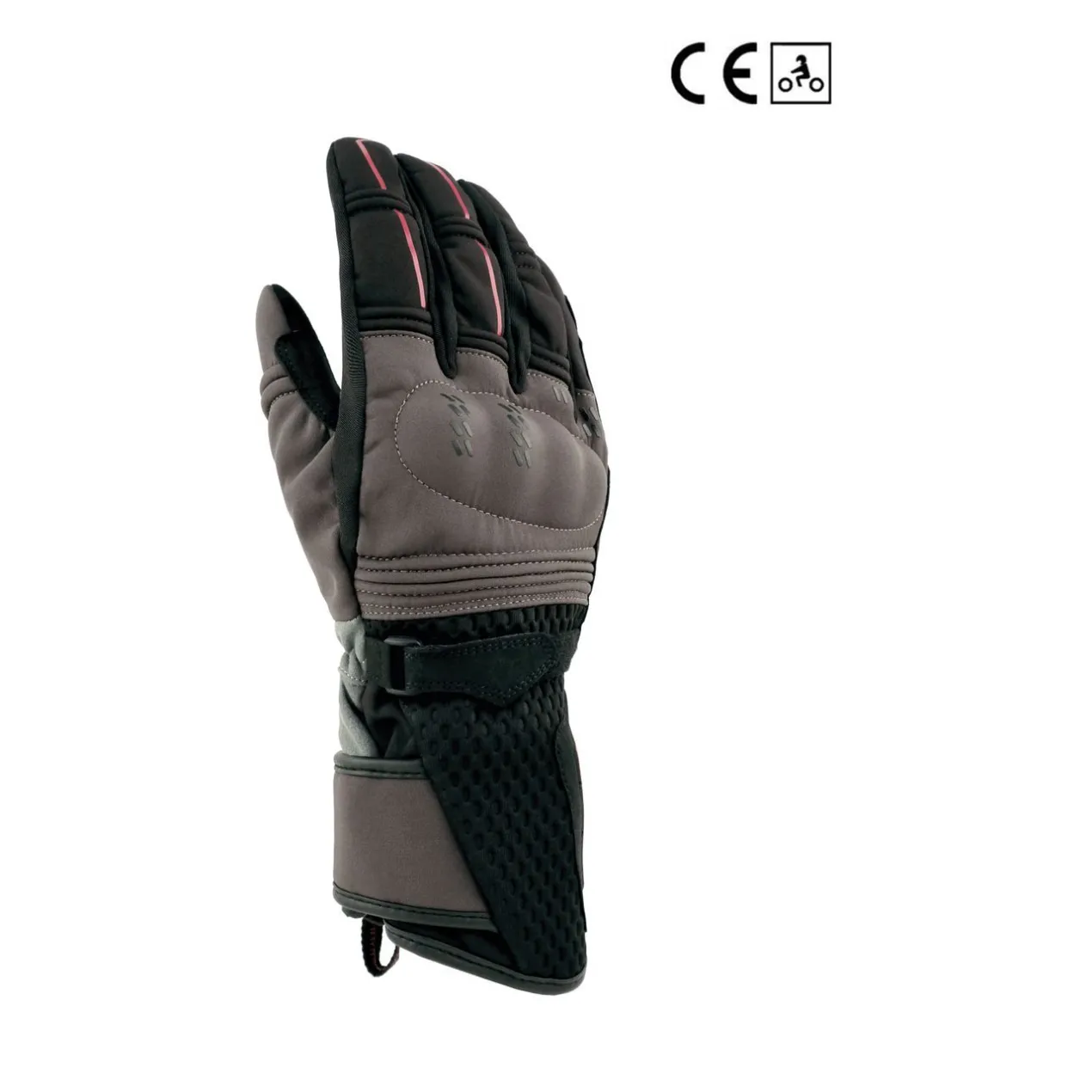 Guanti Impermeabili Oj Hideaway Nero/rosso