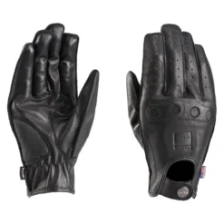 Guanti In Pelle Blauer Routine Black