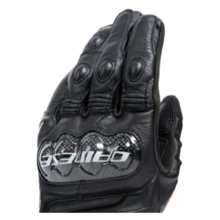Guanti In Pelle Dainese Carbon 4 Corti Black/black
