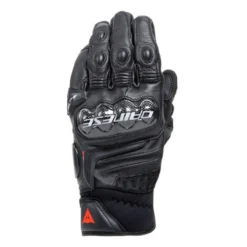 Guanti In Pelle Dainese Carbon 4 Corti Black/black