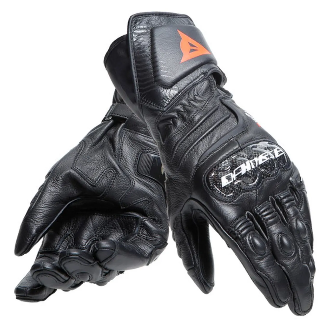 Guanti In Pelle Dainese Carbon 4 Lunghi Black/black/black