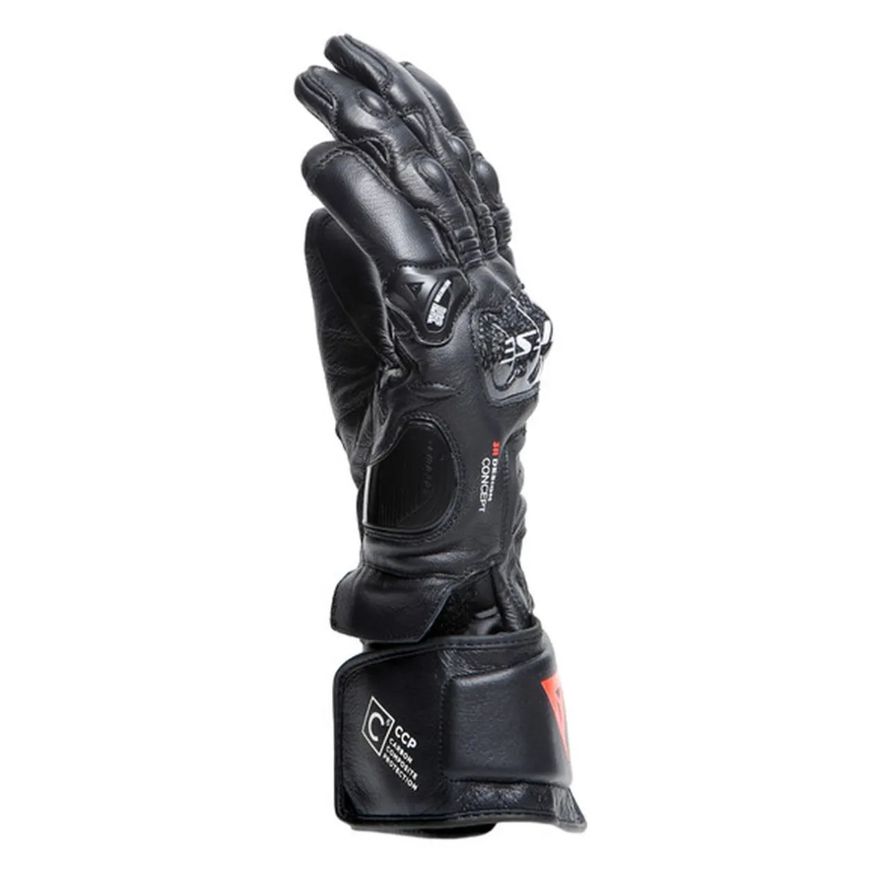 Guanti In Pelle Dainese Carbon 4 Lunghi Black/black/black