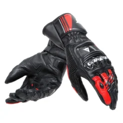 Guanti In Pelle Dainese Druid 4 Black/lava-red/white