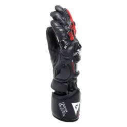 Guanti In Pelle Dainese Druid 4 Black/lava-red/white