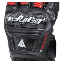 Guanti In Pelle Dainese Druid 4 Black/lava-red/white