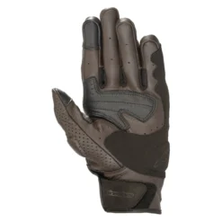 Guanti In Pelle Traforati Alpinestars Mustang V3 Dark Brown