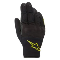 Guanti Invernali Alpinestars S Max Drystar Gloves Black Yellow Fluo