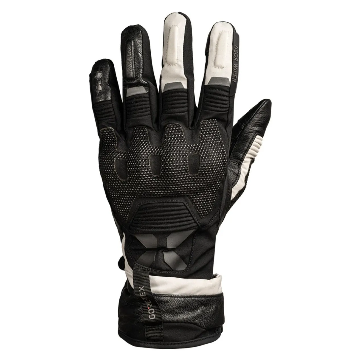 Guanti Laminati Ixs Tourster-gtx 1.0 Nero-grigio-grigio Scuro