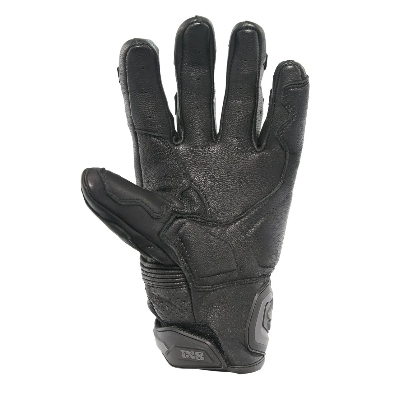 Guanto Corto Sport In Pelle Di Capra Ixs Rs-400 Nero