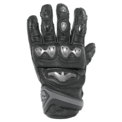 Guanto Corto Sport In Pelle Di Capra Ixs Rs-400 Nero