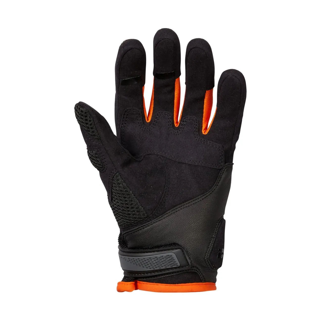 Guanto Tour Ixs Montevideo Nero Argento Arancio