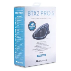 Interfono Midland Btx2 Pro Slr Twin Con Hi Fi Speaker