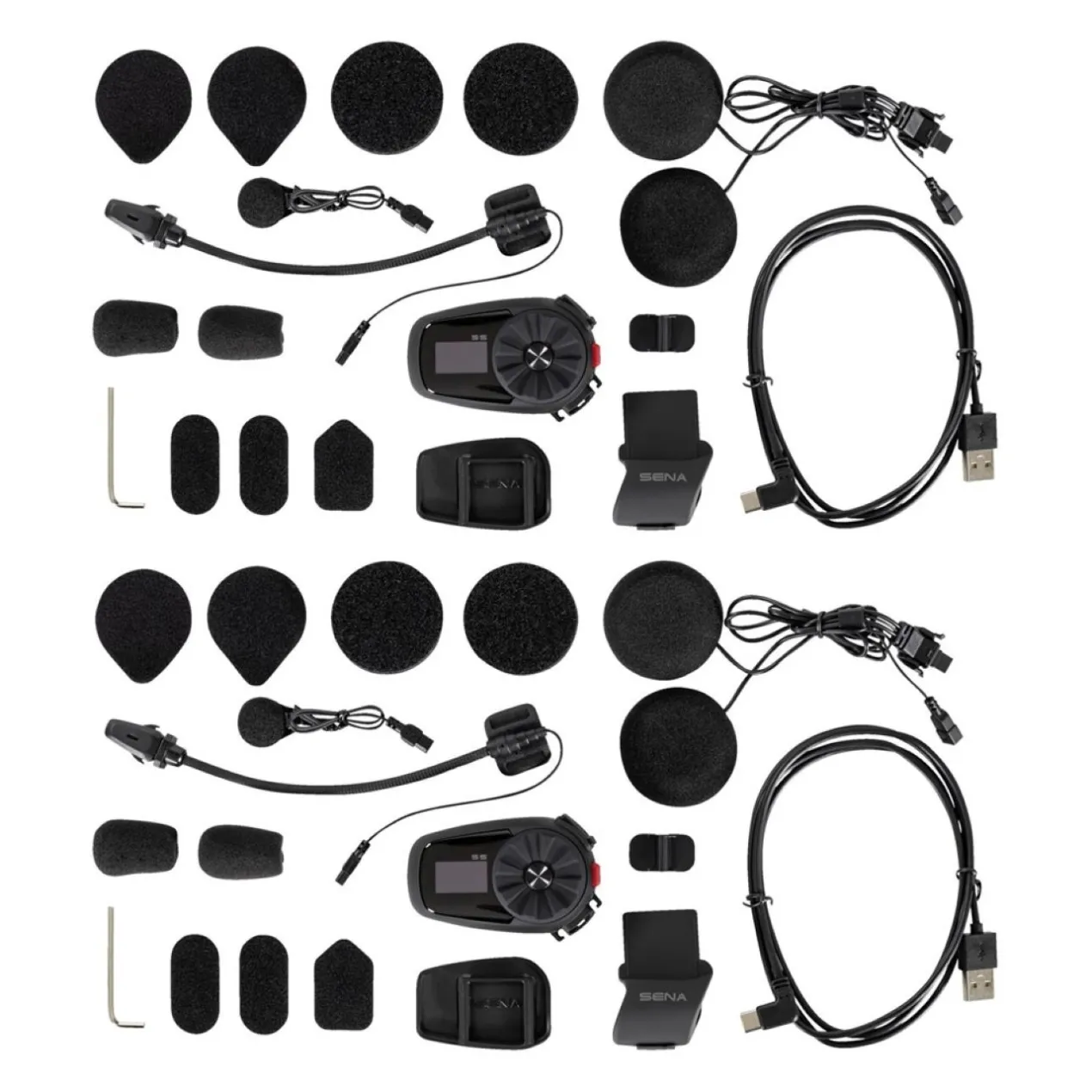 Interfono Sena 5s-10d Bluetooth 5.0 Dual Pack Hd