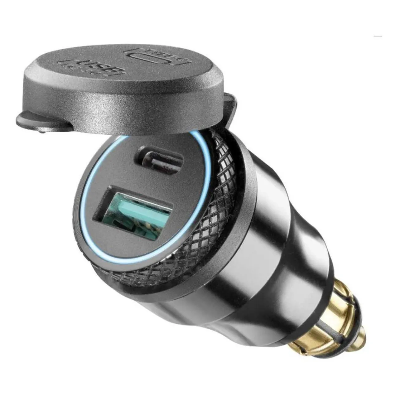 Interphone Adattatore Usb+typec Per Presa Din