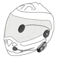 Interphone U-COM 3R SINGOLO Auricolare Bluetooth Da Casco
