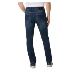 Jeans Moto Pmj New Rider Uomo Made In Italy Blue